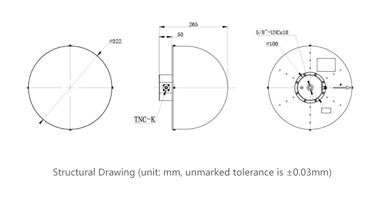 B4QA2GGGB gnss antenna dimension